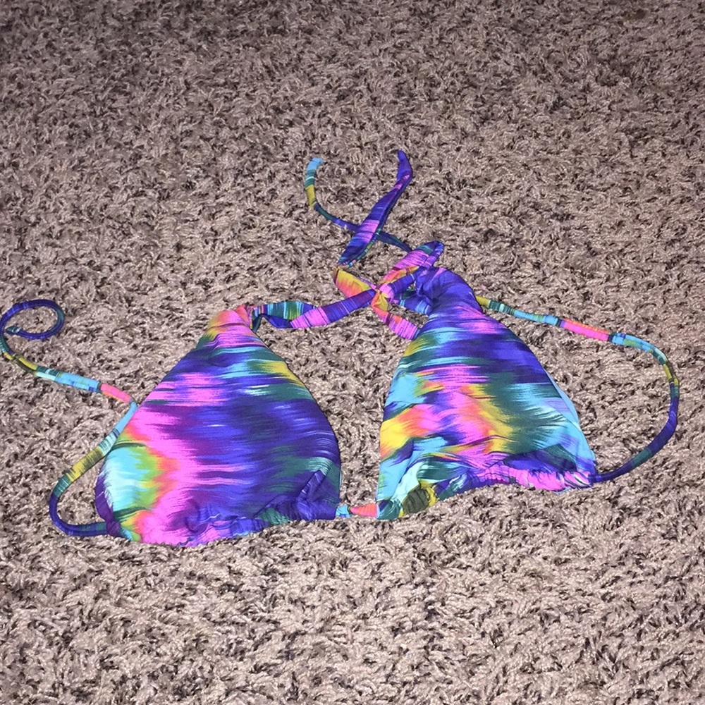 tie die swim top